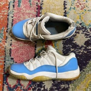 Nike Air Jordan 11 Retro White University Blue  Size 6.5Y